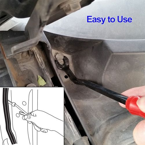 Car Body Clips Fastener Remover Rivets Bumper Clip Plier Car Door Pry Retainer Tool Panel Remover Plier Rivets Puller Plier Auto Trim Removal Tool