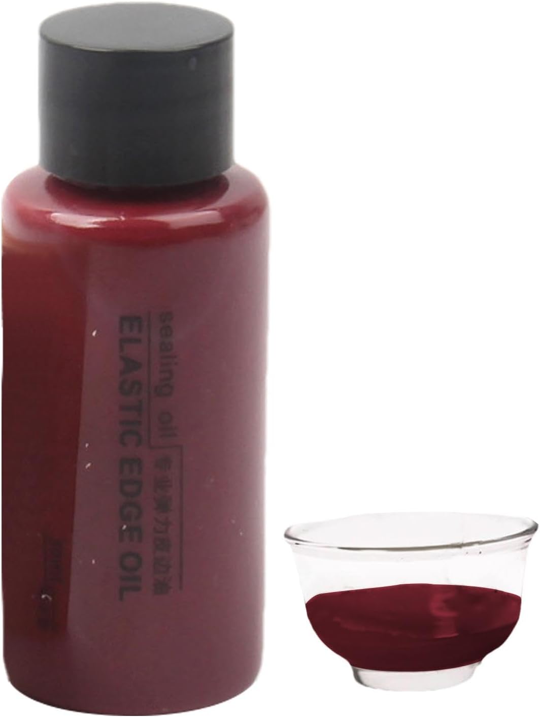 Wine Red Leather Recoloring Manual Restore Oil Matte Color Restorer Edge Dressing Edge Coat Finish Protectant Dressing 30ml Quick & Easy Solution Oil For Belts