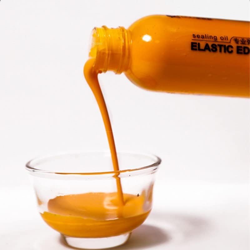 Orange Leather Elastic Edge Sealing Oil 30ml DIY Paint Handmade Repair Bag Belt Handle Repair Smear Smooth Bag Handle Repair