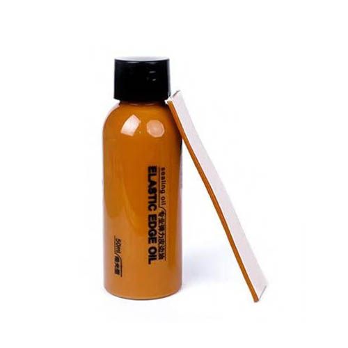 Yellowish Brown Leather Elastic Edge Sealing Oil 30ml DIY Paint Handmade Repair Bag Belt Handle Repair Matte Smear Smooth Handmade Bag Handle Repair