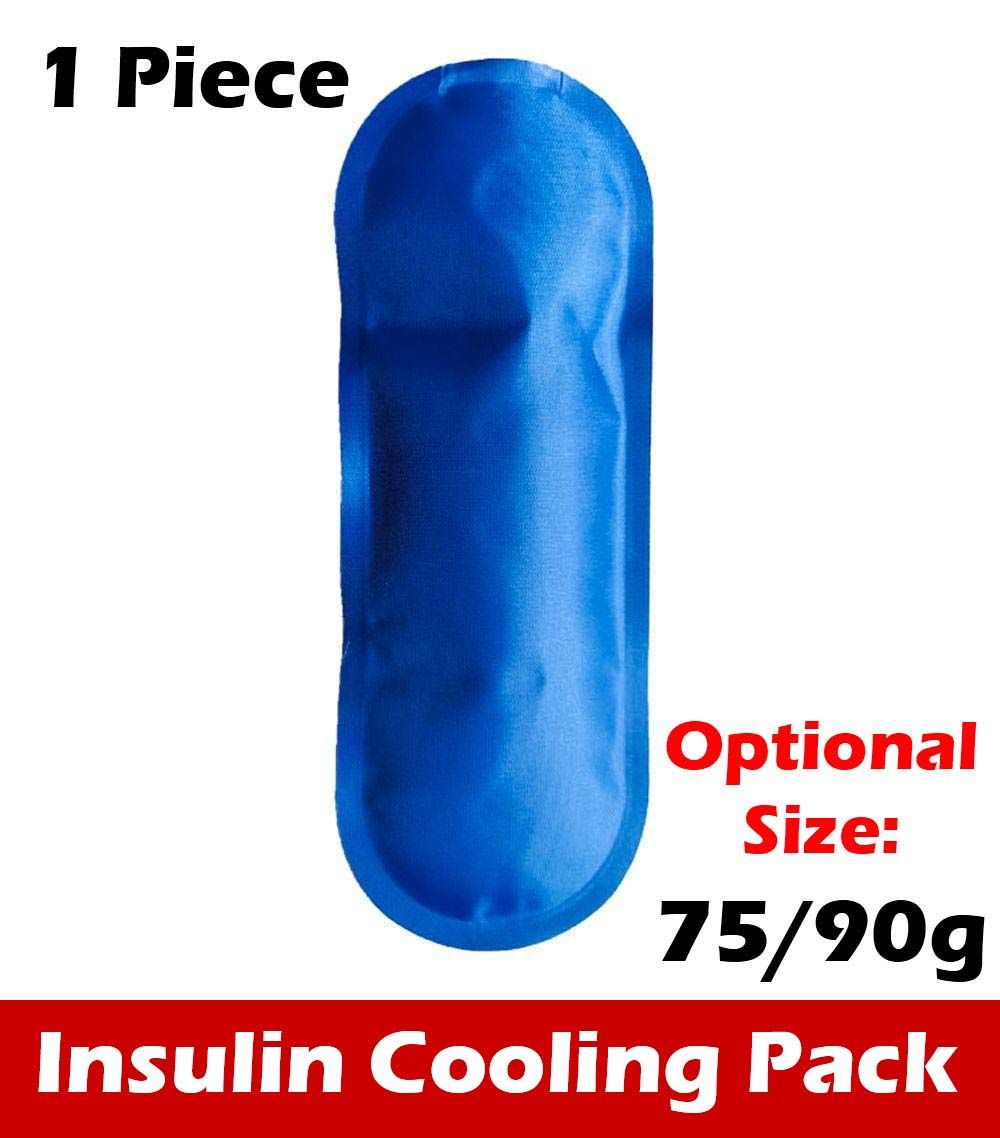 1pc Reusable Insulin Cooling Bag Gel Ice Pack Pill Protector Cooler Cold therapy for Travel Case Diabetic Pocket Thermal Insulated Bag