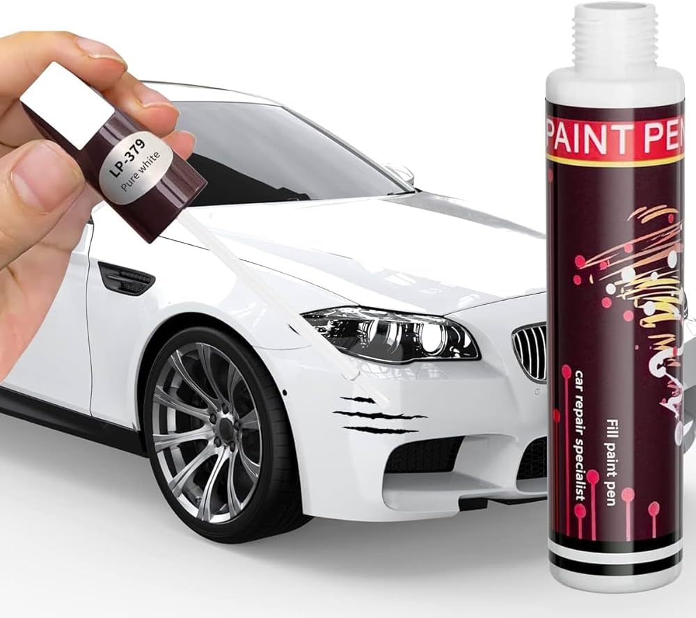 Professional Car Paint Touch-Up Pen Scratch Remover, Auto Repair Erase Scratches Paint Repair Brush Tool Multi-Colour Pens Refurbishment Removal Kit Filler Zhandian