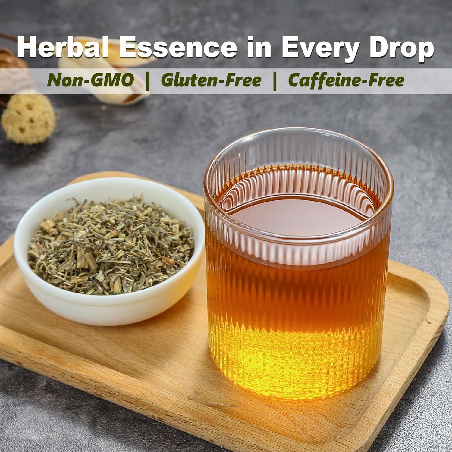 TEARELAE - Wormwood Herb, 4oz/114g - Premium Artemisia Absinthium - Cut & Sifted - Natural Herb for Tea - Caffeine-free - Support Healthy Digestion