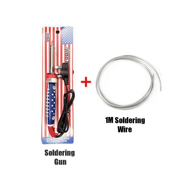 High Quality Albo Tools USA Quality Electric Soldering Iron 30W + 1M Quality Solder Wire