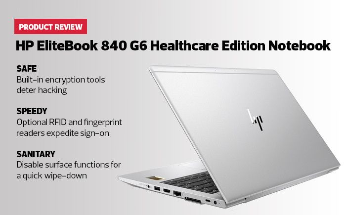 (8GB+256GB+14")Refurbished Hp Elitebook 840 G6 Laptop - Intel Core i5 6th - 8GB RAM 256GB SSD ROM - 14'' Windows 10 Notebook
