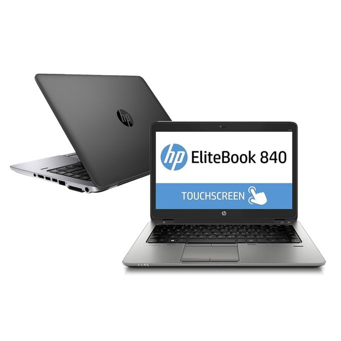 HP EliteBook 840 G2 Core I5 8GB RAM 500GB 14" Inches Display Touchscreen Windows 10 Slim Laptop Black