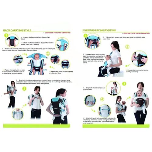 0-31 Months Baby Carrier Infant Sling Backpack Carrier Front Carry Ergonomic Baby Carrier 4 in 1 popular Baby Carrier Wrap Breathable Baby Kangaroo Pouch Baby Travel Activity Gear baby sling