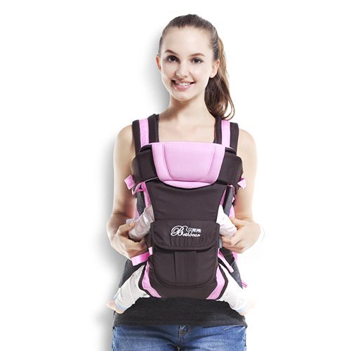 0-31 Months Baby Carrier Infant Sling Backpack Carrier Front Carry Ergonomic Baby Carrier 4 in 1 popular Baby Carrier Wrap Breathable Baby Kangaroo Pouch Baby Travel Activity Gear baby sling