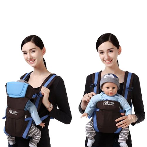 0-31 Months Baby Carrier Infant Sling Backpack Carrier Front Carry Ergonomic Baby Carrier 4 in 1 popular Baby Carrier Wrap Breathable Baby Kangaroo Pouch Baby Travel Activity Gear baby sling