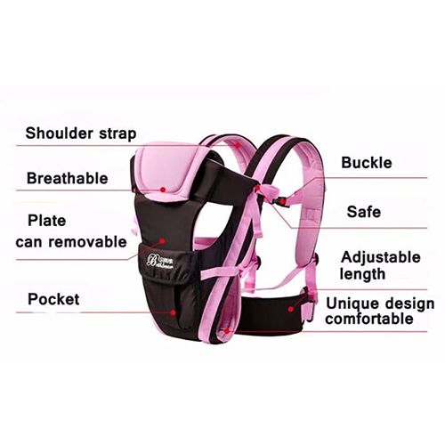 0-31 Months Baby Carrier Infant Sling Backpack Carrier Front Carry Ergonomic Baby Carrier 4 in 1 popular Baby Carrier Wrap Breathable Baby Kangaroo Pouch Baby Travel Activity Gear baby sling