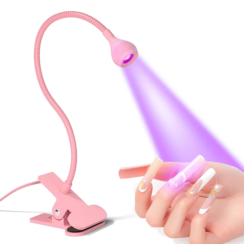 Nail Dryer Light UV Nail lamp 395nm Wavelength Clip-on Desk Lamp Purple Light USB LED Manicure Dryer UV Curing Light , UV Nail Polish Dryer Nail Art Tools, Nail Art Equipment