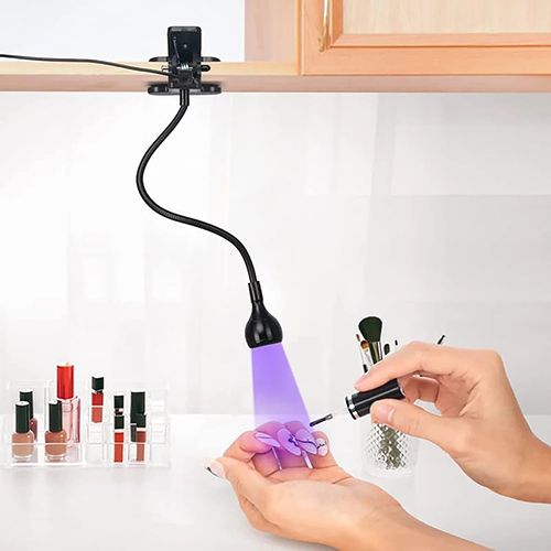 Nail Dryer Light UV Nail lamp 395nm Wavelength Clip-on Desk Lamp Purple Light USB LED Manicure Dryer UV Curing Light , UV Nail Polish Dryer Nail Art Tools, Nail Art Equipment