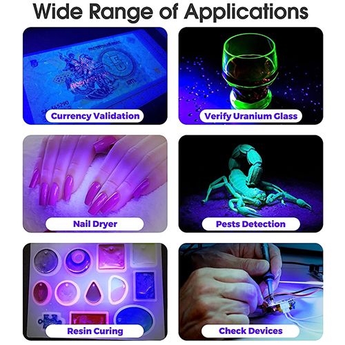 Nail Dryer Light UV Nail lamp 395nm Wavelength Clip-on Desk Lamp Purple Light USB LED Manicure Dryer UV Curing Light , UV Nail Polish Dryer Nail Art Tools, Nail Art Equipment