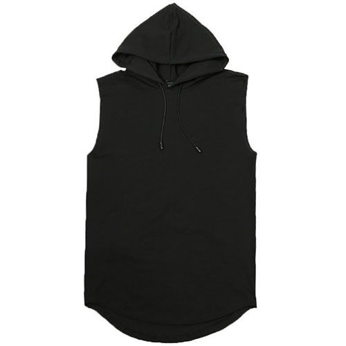 Summer Men Clothing Tank Tops Plus Size Sweatshirt Sleeveless Tops Hoodie Vest Workout Fitness Mens T Shirt Workout Hip Hop Vest