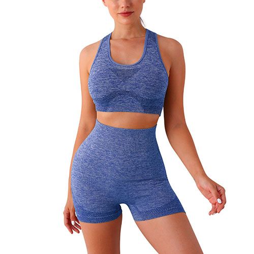 Yoga Set Leggings And Tops Fitness Sports Suits Gym Clothing Yoga Bra Seamless Leggings Running Women Tops Pants