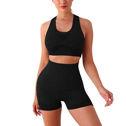 Yoga Set Leggings And Tops Fitness Sports Suits Gym Clothing Yoga Bra Seamless Leggings Running Women Tops Pants