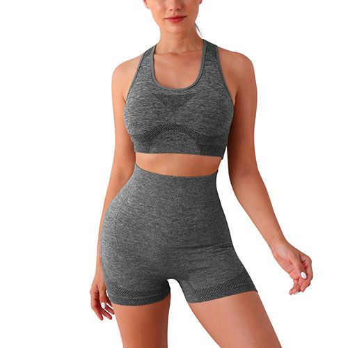 Yoga Set Leggings And Tops Fitness Sports Suits Gym Clothing Yoga Bra Seamless Leggings Running Women Tops Pants