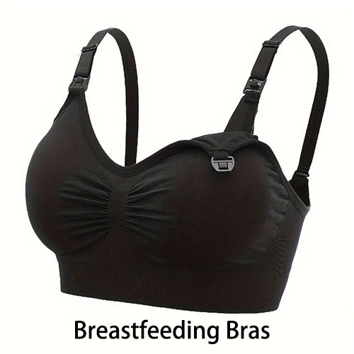 Breathable Maternity Nursing Bras Prevent Sagging Breastfeeding Bras Pregnant Women Pregnancy Underwear Breast Feeding Bra Clothing Lactancia Large Size Bra Push Up Front Open Nursing Bra