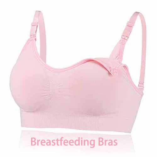 Breathable Maternity Nursing Bras Prevent Sagging Breastfeeding Bras Pregnant Women Pregnancy Underwear Breast Feeding Bra Clothing Lactancia Large Size Bra Push Up Front Open Nursing Bra