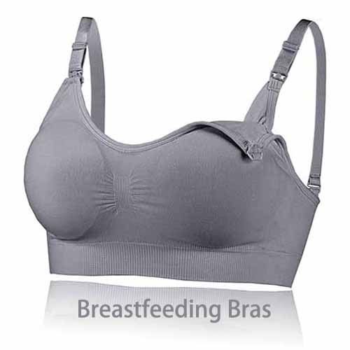 Breathable Maternity Nursing Bras Prevent Sagging Breastfeeding Bras Pregnant Women Pregnancy Underwear Breast Feeding Bra Clothing Lactancia Large Size Bra Push Up Front Open Nursing Bra