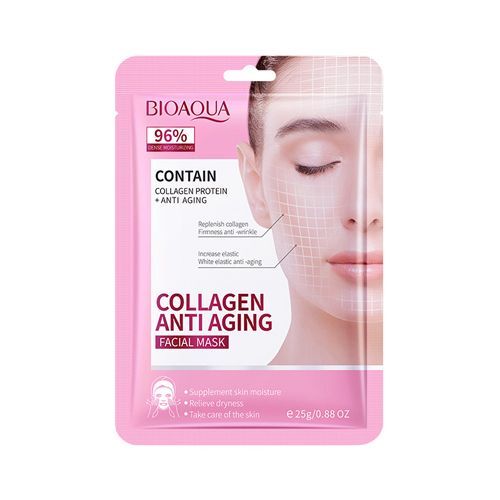 New Arrivals 8Pcs Collagen Face Mask Anti-wrinkle Retinol Hyaluronic Acid Firming Facial Masks Hydrating  Anti-aging Repair Brightening Moisturizing Face Mask Facial Skin Care