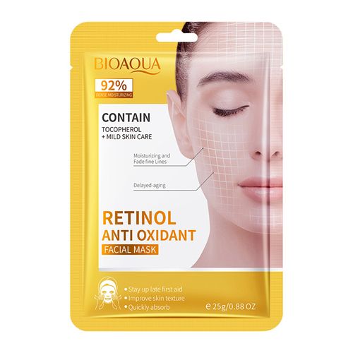 New Arrivals 8Pcs Collagen Face Mask Anti-wrinkle Retinol Hyaluronic Acid Firming Facial Masks Hydrating  Anti-aging Repair Brightening Moisturizing Face Mask Facial Skin Care