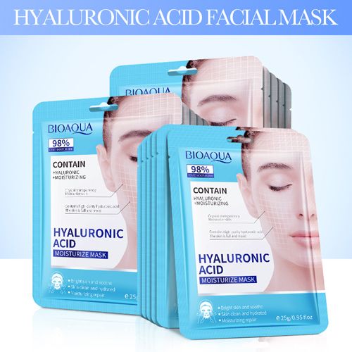 New Arrivals 8Pcs Collagen Face Mask Anti-wrinkle Retinol Hyaluronic Acid Firming Facial Masks Hydrating  Anti-aging Repair Brightening Moisturizing Face Mask Facial Skin Care