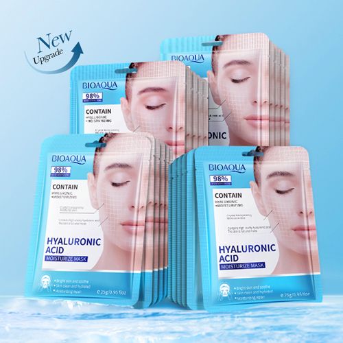 New Arrivals 8Pcs Collagen Face Mask Anti-wrinkle Retinol Hyaluronic Acid Firming Facial Masks Hydrating  Anti-aging Repair Brightening Moisturizing Face Mask Facial Skin Care