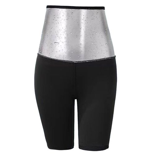 Women Sauna Sweating Pants Hot Gym Exercise Leggings High Waist Thermo Weight Loss Workout Running Slimming Compression Pants