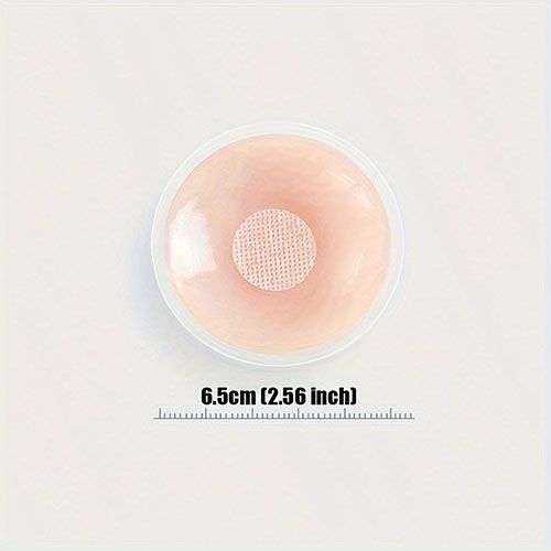 Reusable Silicone Nipple Cover for Women Bra Sticker Breast Petal Strapless Bra Invisible Boob Pads Chest Pasties Intimates Comfortable Lingerie & Underwear Accessories For Everyday Wear