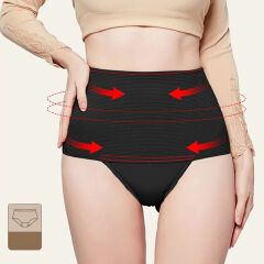 Woman clothes High Waist Postpartum Panties Women's Abdomen Hip Lift Brief Body Shaping Pants Breathable Slimming Underwear Belly Compression