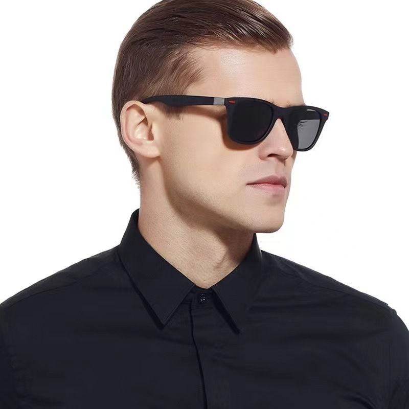 Sunglasses Men Fishing Polarized Sunglasses Men Women Driving Square Style Sun Glasses Male Goggle  Unisex Glasses Sun glasses Men Fashion Accessories