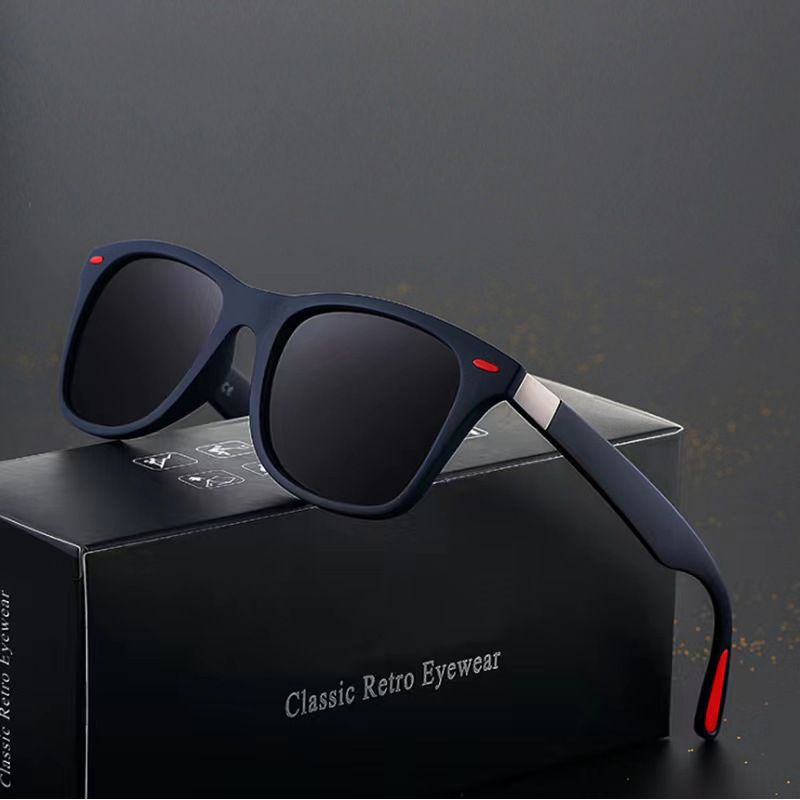 Sunglasses Men Fishing Polarized Sunglasses Men Women Driving Square Style Sun Glasses Male Goggle  Unisex Glasses Sun glasses Men Fashion Accessories