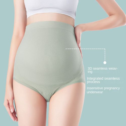 3PCS/set females Maternity Panties Women's High Waist Full Belly support Panties Comfortable Breathable Pregnancy Panties L-XL