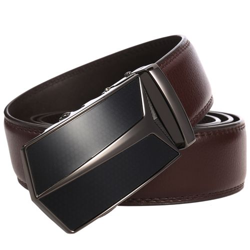 Men Belts Automatic Buckle Belt PU Leather Inner Wear Toothless High Quality Belts For Men Leather Strap Casual Business Jeans Belts Men Luxury Designer Brand