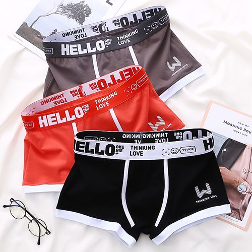 Men Panties Cotton BoxerShorts Man Underwear Mens Boxers Breathable U Convex Male Underpants Sexy Plus Size
