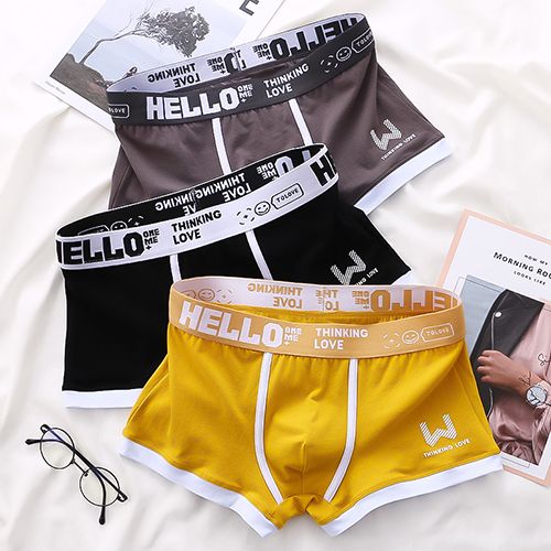 Men Panties Cotton BoxerShorts Man Underwear Mens Boxers Breathable U Convex Male Underpants Sexy Plus Size