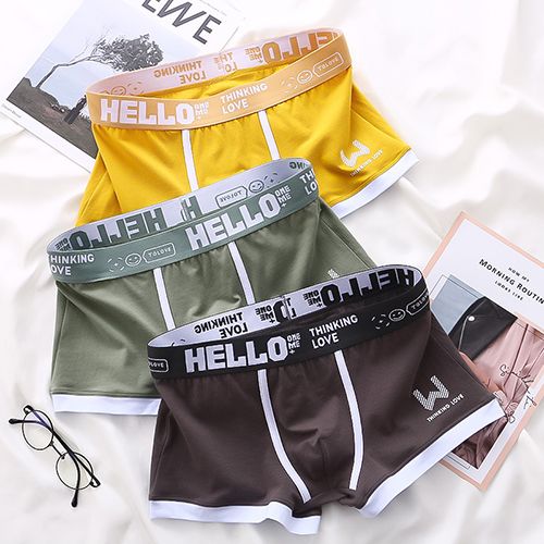 Men Panties Cotton BoxerShorts Man Underwear Mens Boxers Breathable U Convex Male Underpants Sexy Plus Size