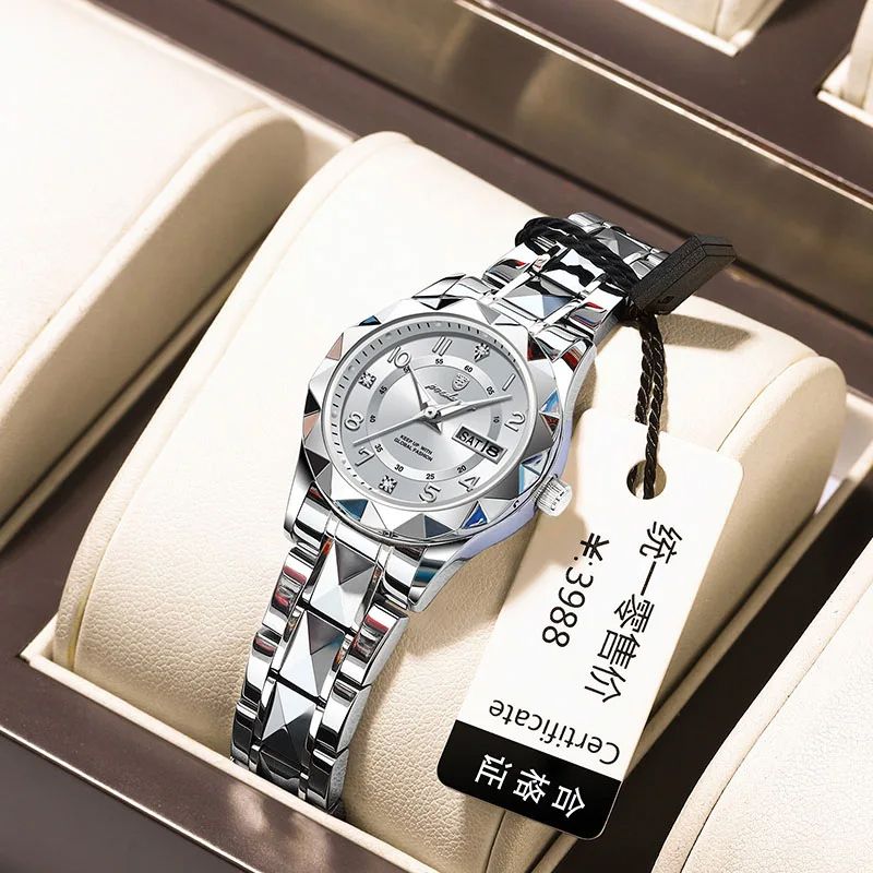 Ladies Watch Small Dial Top Luxury Brand Stainless Steel Bracelet Women Quartz Watches Waterproof Ultra Thin Clock Luminous