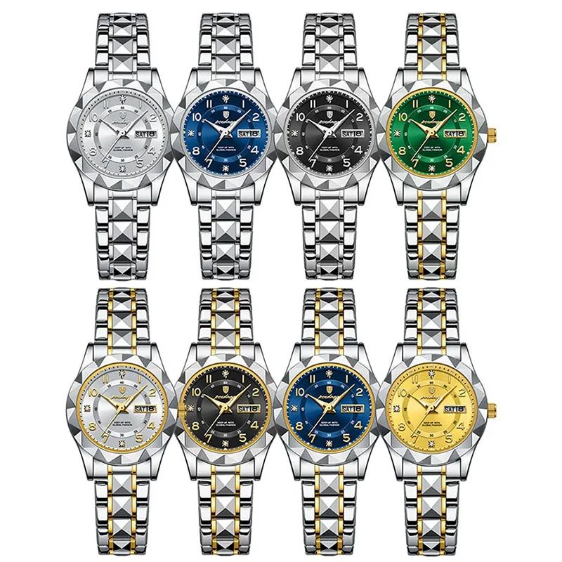 Ladies Watch Small Dial Top Luxury Brand Stainless Steel Bracelet Women Quartz Watches Waterproof Ultra Thin Clock Luminous