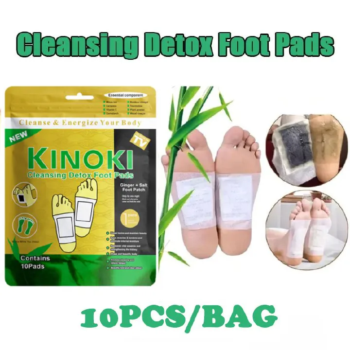 10pcs/box Detox Foot Patches, Foot Pads Toxins Remover Cleansing Detox Foot Patches, Feet Slimming Cleansing Herbal Body Health For Weight Loss, Detox Foot Patch Natural Improve Sleep Foot Body Care