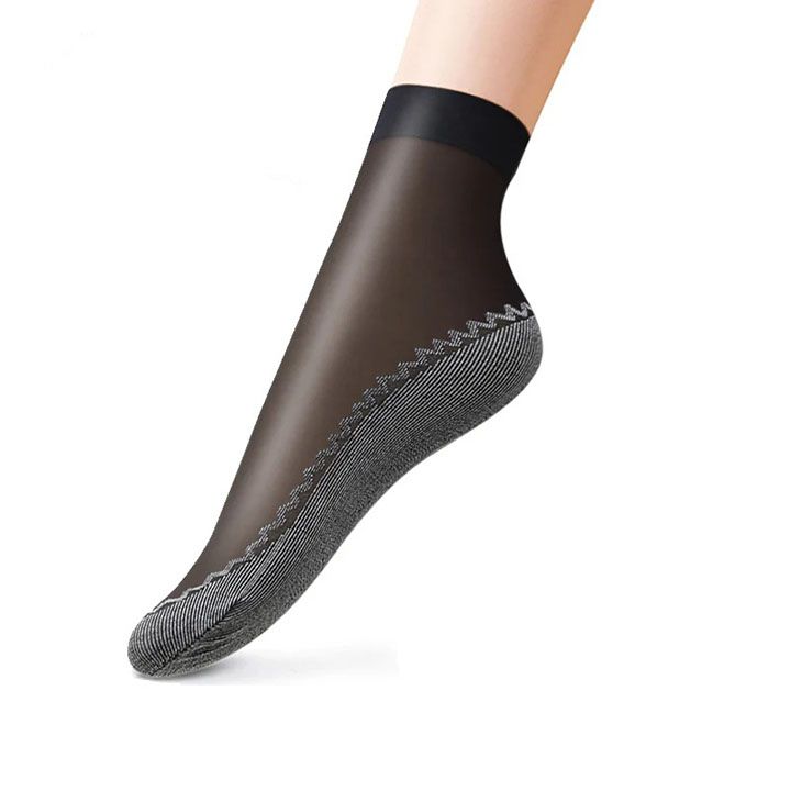 10 Pairs Women's Socks Soft Cotton Socks Women's Clothing Summer Ultrathin Breathable Sock Casual Lightweight Female Transparent Boat Socks