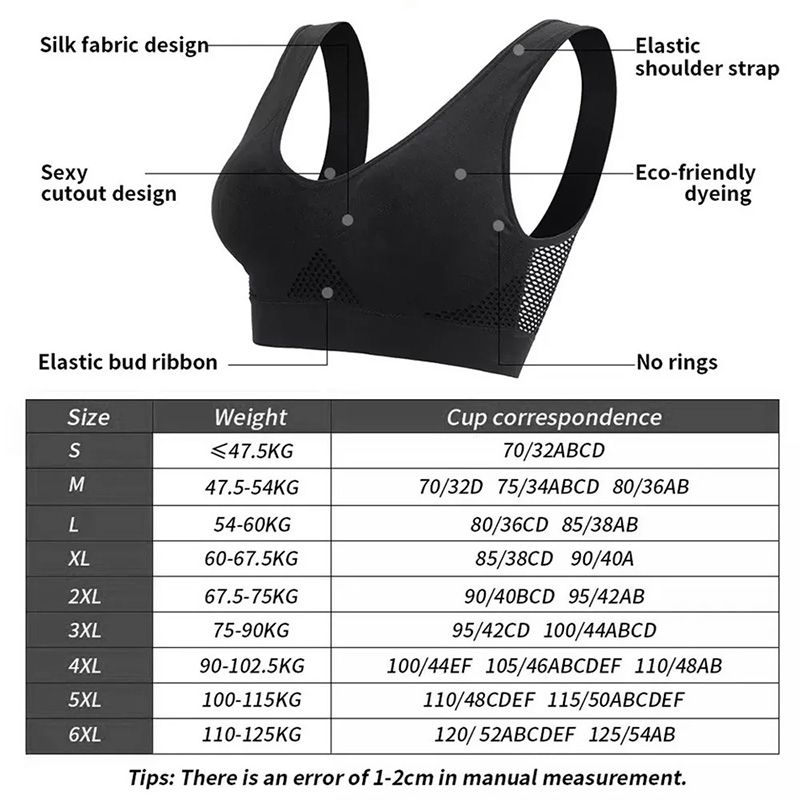 Women'S Clothing Lingerie Bras Seamless Mesh Women Sports Bras Fitness Gym Running Underwear Shockproof Bra Wireless Plus Size Crop Top Breathable Yoga Bra