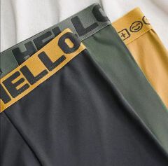 4Pack Men's Underwear, Men's Clothes Breathable Comfort Quick Dry Stretch Boxer Briefs Men's Cotton underwear Graphene backing Bacteriostat Youth shorts Underwear Fashion Boxer Briefs