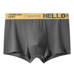 4Pack Men's Underwear, Men's Clothes Breathable Comfort Quick Dry Stretch Boxer Briefs Men's Cotton underwear Graphene backing Bacteriostat Youth shorts Underwear Fashion Boxer Briefs