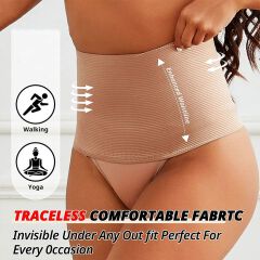 Woman clothes High Waist Postpartum Panties Women's Abdomen Hip Lift Brief Body Shaping Pants Breathable Slimming Underwear Belly Compression