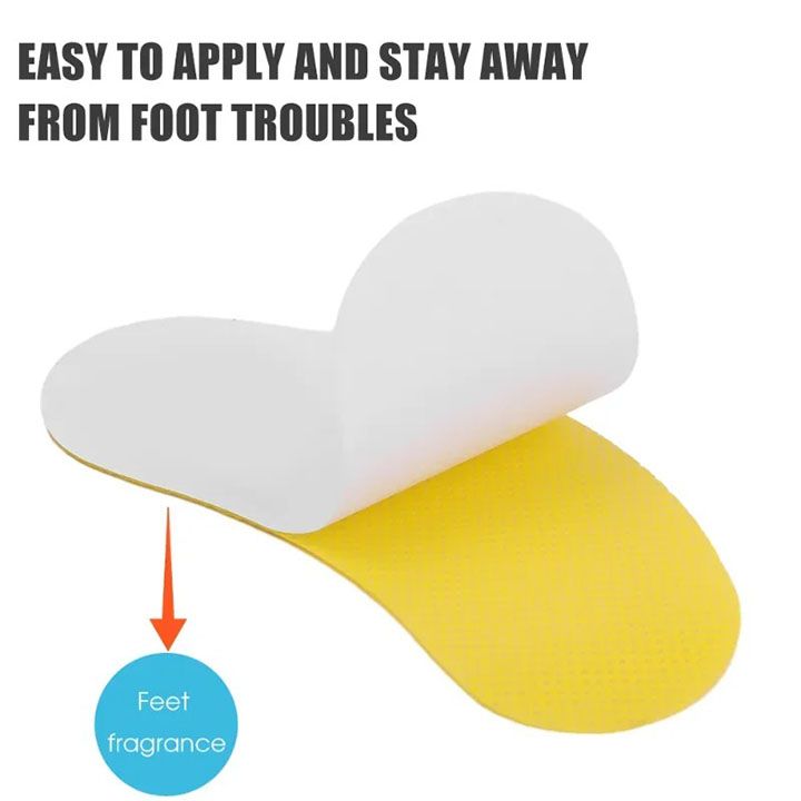 New Sport Shoes Odor Remover Deodorant Patch Lemon Athlete's Foot Soothing Insole Stickers Antibacterial Foot Care Tools