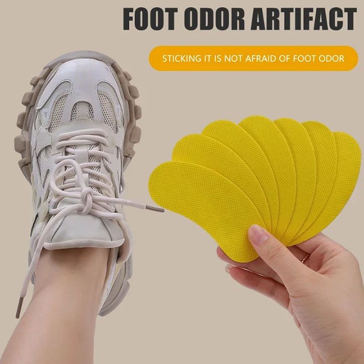 New Sport Shoes Odor Remover Deodorant Patch Lemon Athlete's Foot Soothing Insole Stickers Antibacterial Foot Care Tools