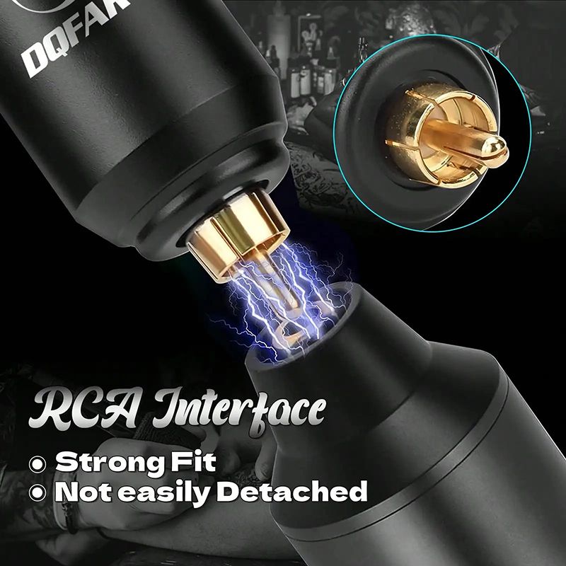 Wireless Tattoo Pen Kit Rotary Tattoo Machine With LED Mini Tattoo Power Supply 1300mAh Cartridge Needles Tattoo Kit For Body Ar