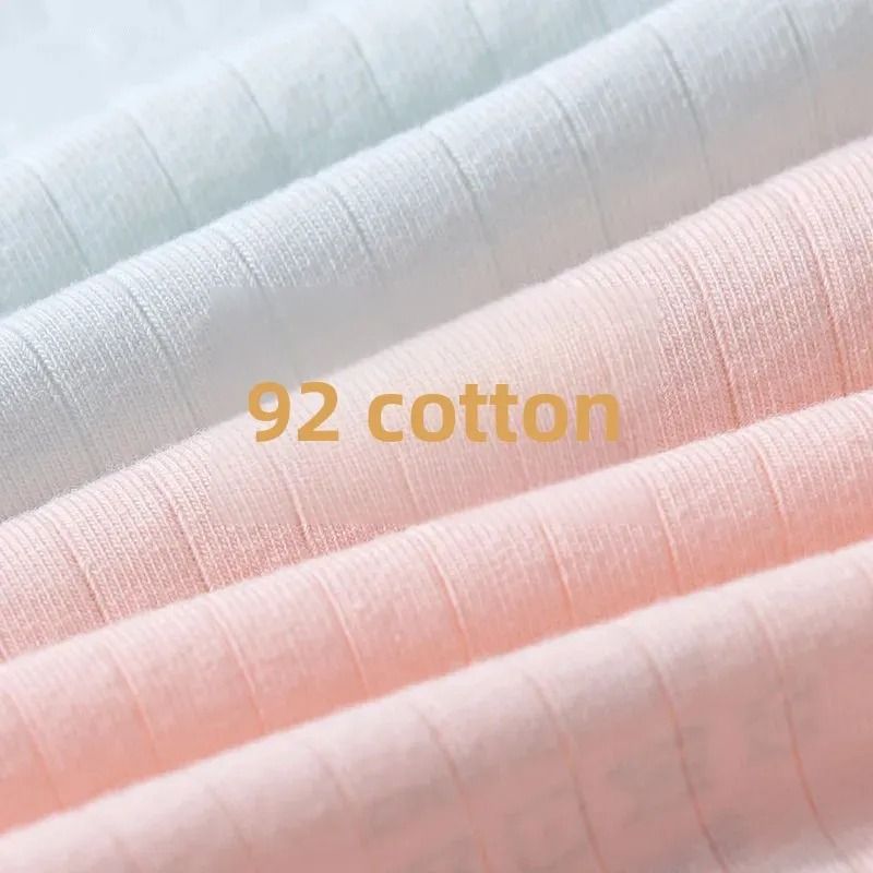 7 Pcs Women Clothes Pure Cotton Sports Style Women's Underwear Women's Panties Ladies Triangle Shorts No Trace Mid Waist Antibacterial Crotch Belly Hip Lift Seamless Breathable Woman Clothes